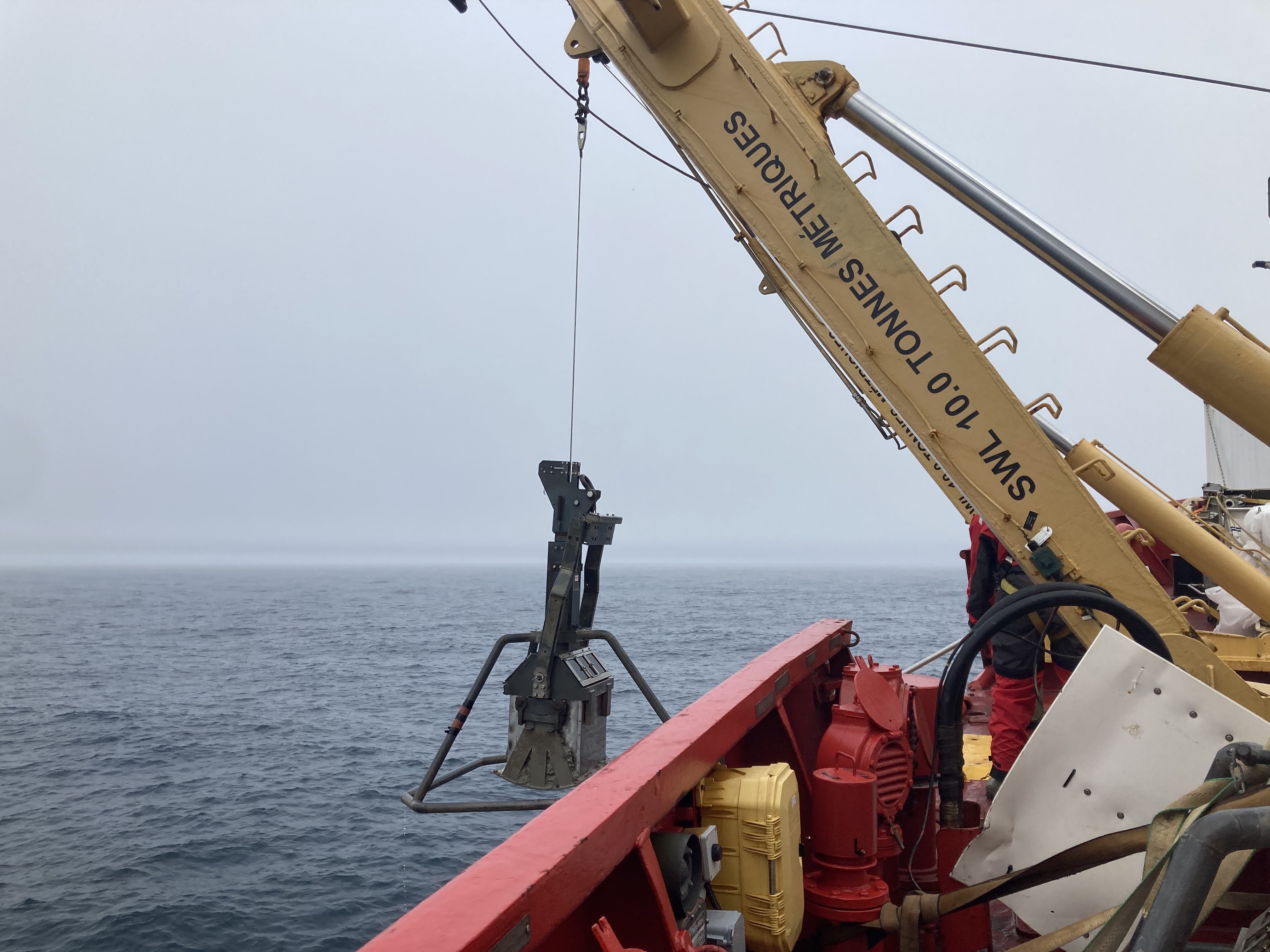 Arctic marine benthic sampling
