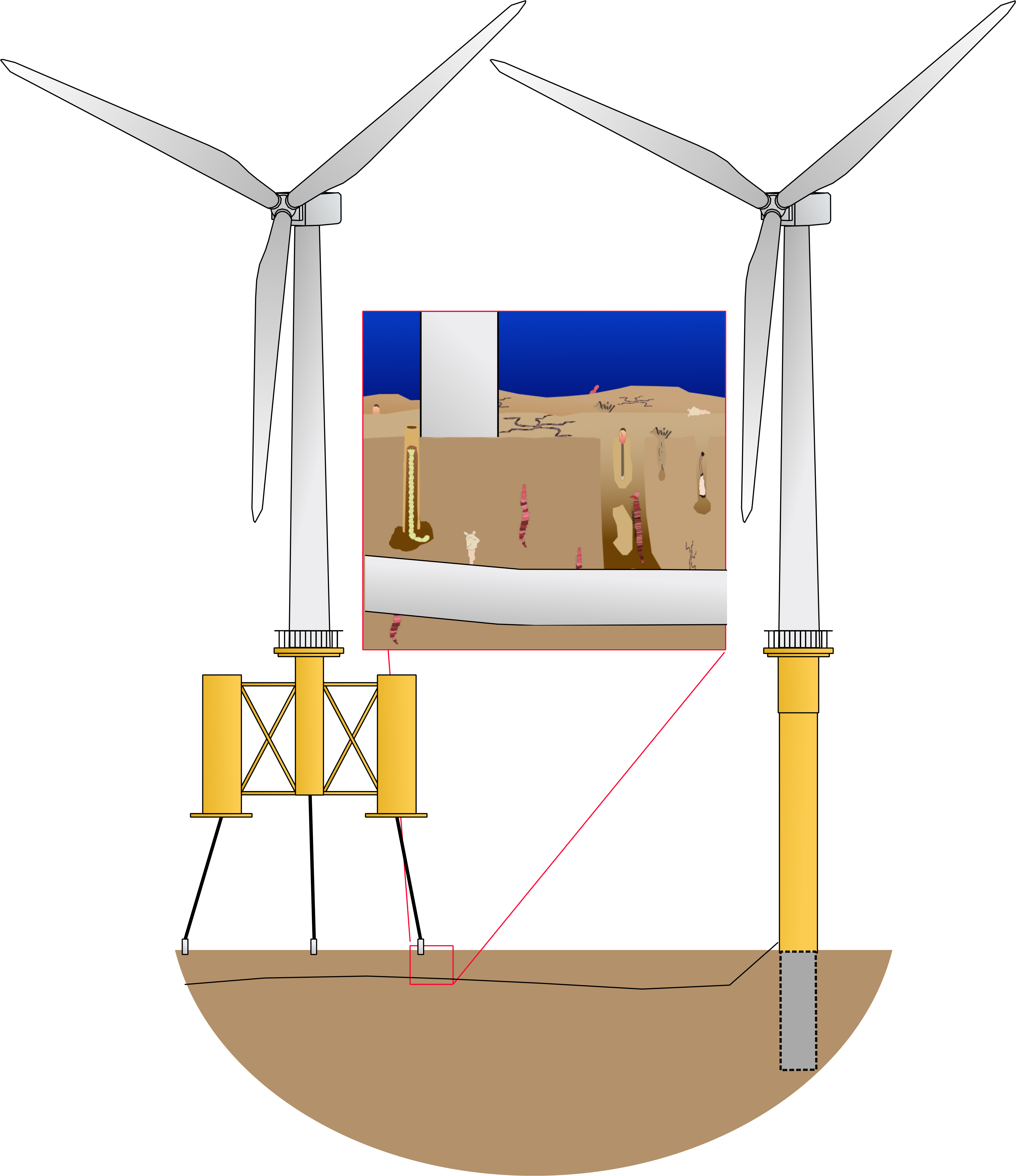 Offshore wind and benthic interactions