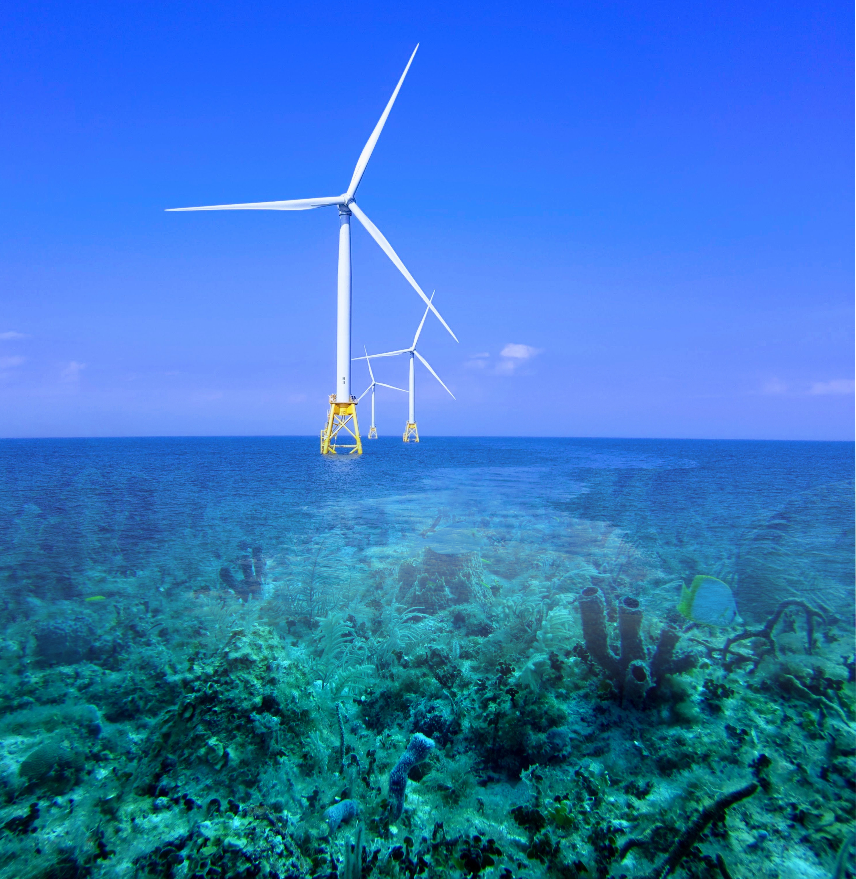 Geospatial mapping of offshore wind impacts